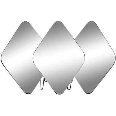 DKD Home Decor Miroir Murale - Vintage Noir Métal 110x6x70cm DKD Home Decor Miroir Murale - Vintage Noir Métal 110x6x70cm