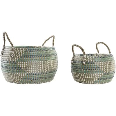 Ensemble de paniers DKD Home Decor Tropical - Basket set Ensemble de paniers DKD Home Decor Tropical - Basket set