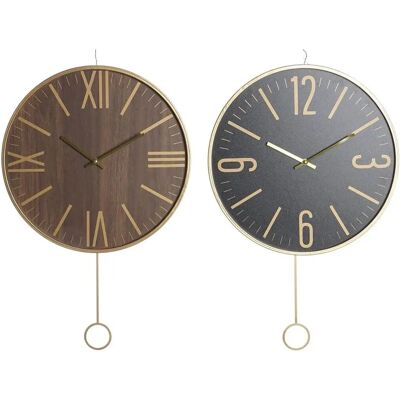 Horloge Murale DKD Home Decor - Pendule - 40x4x40 cm Horloge Murale DKD Home Decor - Pendule - 40x4x40 cm