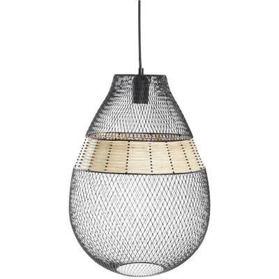 Fijalo Meti LA196525 - Deckenlampe - 50 W, Schwarz, Braun, Stadtentwurf Fijalo Meti LA196525 - Deckenlampe - 50 W, Schwarz, Braun, Stadtentwurf