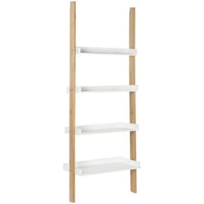 DKD Home Decor Étagères - 57 x 30 x 152 cm - Blanc Naturel - Étagères DKD Home Decor Étagères - 57 x 30 x 152 cm - Blanc Naturel - Étagères