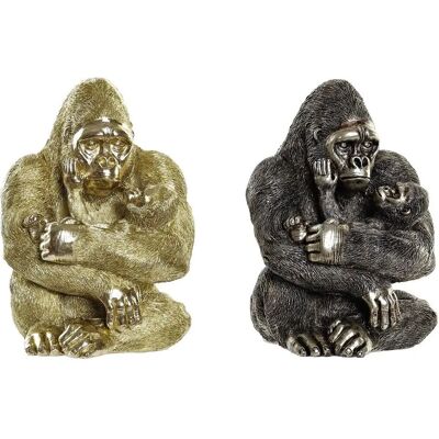 DKD Home Decor Gorilla Colonial - Figurine Décorative - 22x23,5x31 cm DKD Home Decor Gorilla Colonial - Figurine Décorative - 22x23,5x31 cm