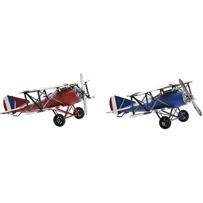 DKD Home Decor Avion - Figure Décorative Vintage - 27x22x9 cm DKD Home Decor Avion - Figure Décorative Vintage - 27x22x9 cm