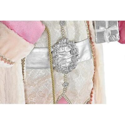 Bola de Navidad DKD Home Decor Rosa Gris - Decoración Navideña Bola de Navidad DKD Home Decor Rosa Gris - Decoración Navideña