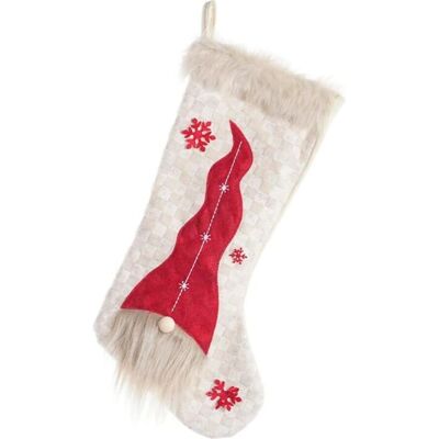 DKD HOME DECOR Chaussette de Noël Multicolore en Polyester - Chaussette de Noël DKD HOME DECOR Chaussette de Noël Multicolore en Polyester - Chaussette de Noël