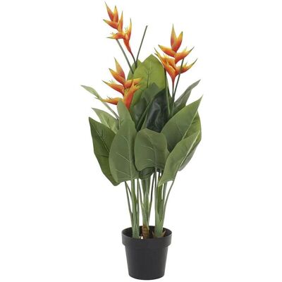 DKD Home Decor Dekorativ växt - Tropisk Orange & Grön - 70x45x120 cm DKD Home Decor Dekorativ växt - Tropisk Orange & Grön - 70x45x120 cm