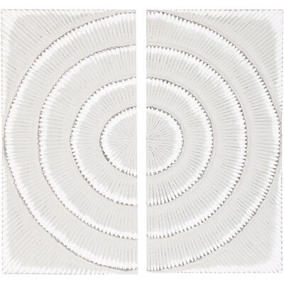 Fijalo Meti DP199384 - Décoration Murale Cercles Modernes 2 pcs - Décoration Murale Fijalo Meti DP199384 - Décoration Murale Cercles Modernes 2 pcs - Décoration Murale