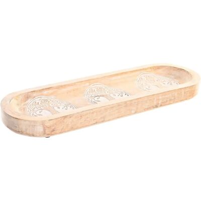 DKD Home Decor Bois de mangue Homme Indien Centre de Table - Centre de Table DKD Home Decor Bois de mangue Homme Indien Centre de Table - Centre de Table