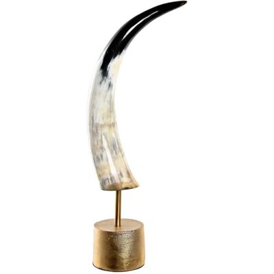 DKD Home Decor Corne - Métal Bois Aluminium Résine - 10x10x51cm DKD Home Decor Corne - Métal Bois Aluminium Résine - 10x10x51cm