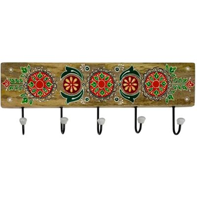 DKD HOME DECOR Wandkapstok - Keramiek Hout Multicolor DKD HOME DECOR Wandkapstok - Keramiek Hout Multicolor