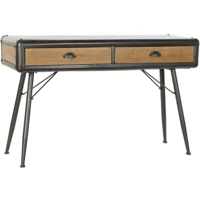 DKD Home Decor Sapin Métal Gris clair Console - Style Loft DKD Home Decor Sapin Métal Gris clair Console - Style Loft