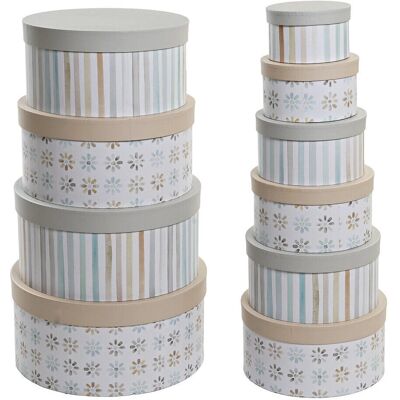 Fijalo CG200393 - Boîtes de Rangement - Multicolore Circulaire - Résistant à l'eau Fijalo CG200393 - Boîtes de Rangement - Multicolore Circulaire - Résistant à l'eau