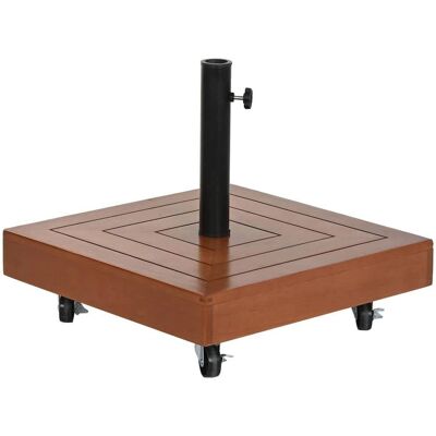 Base para Sombrilla DKD Home Decor - Negro Metal Granito Cement Base para Sombrilla DKD Home Decor - Negro Metal Granito Cement