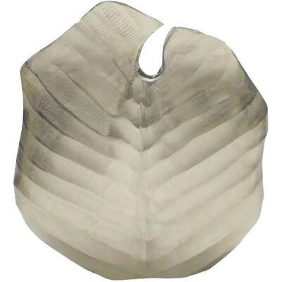 DKD Home Decor Vase en Aluminium Doré Feuille Tropicale - Vase DKD Home Decor Vase en Aluminium Doré Feuille Tropicale - Vase