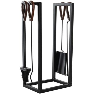 DKD Home Decor Stahl Aluminium Holzstapel - Log Stand DKD Home Decor Stahl Aluminium Holzstapel - Log Stand