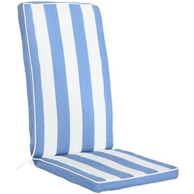 Cojín para silla DKD Home Decor Azul cielo - Resistente al agua - Rayas - 42 x 4 x 115 cm - Cojín de silla Cojín para silla DKD Home Decor Azul cielo - Resistente al agua - Rayas - 42 x 4 x 115 cm - Cojín de silla