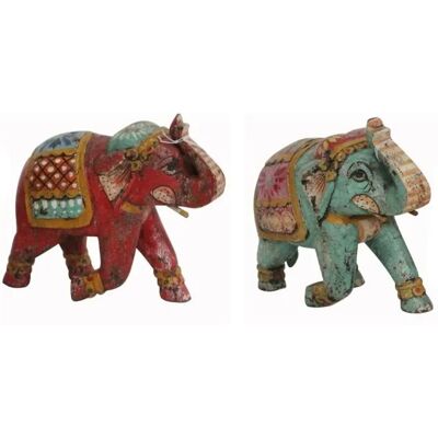 DKD Home Decor Indisk Man Mango Trä Dekorativ Figur - 25x10x21cm (2 Enheter) DKD Home Decor Indisk Man Mango Trä Dekorativ Figur - 25x10x21cm (2 Enheter)