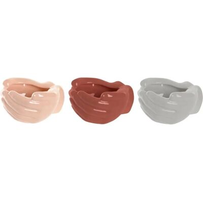 Plateau à Snacks DKD Home Decor Blanc Terracotta Urbain - Type de produit Plateau à Snacks DKD Home Decor Blanc Terracotta Urbain - Type de produit