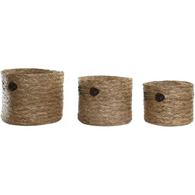 DKD Home Decor Sjögräs Korgar-Set DKD Home Decor Sjögräs Korgar-Set
