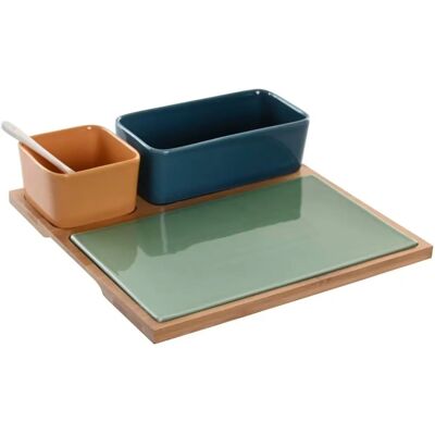 Ensemble d'Entrée DKD Home Decor Bambou Multicolore - 5 Pièces Ensemble d'Entrée DKD Home Decor Bambou Multicolore - 5 Pièces