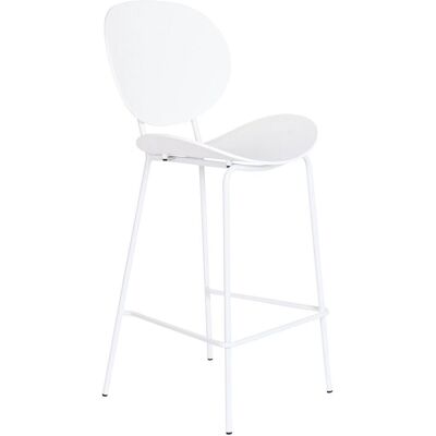 Fijalo Meti MB202793 - Tabouret - Métal Polypropylène - Blanc, Noir - Publicité Fijalo Meti MB202793 - Tabouret - Métal Polypropylène - Blanc, Noir - Publicité