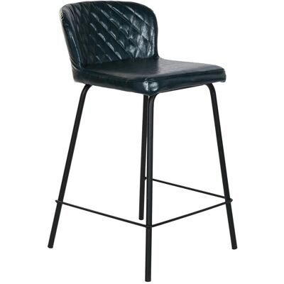 Fijalo Meti - Tabouret en Métal Bleu Marine - 40x42,5x81,5cm - Tabouret Fijalo Meti - Tabouret en Métal Bleu Marine - 40x42,5x81,5cm - Tabouret