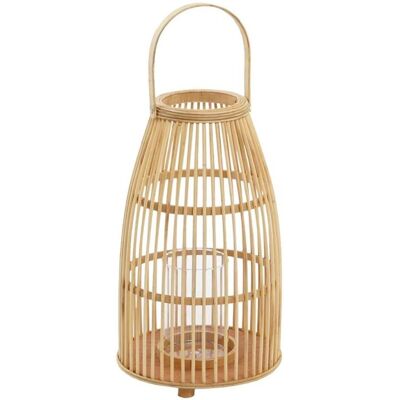 DKD Home Decor Crystal Bamboo Candleholder - Urban Style DKD Home Decor Crystal Bamboo Candleholder - Urban Style