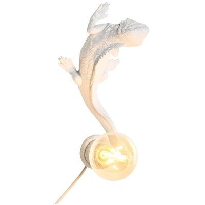 Fijalo Meti - Lámpara de Pared - Blanco Resina Moderno 50W 220V - LA203247 Fijalo Meti - Lámpara de Pared - Blanco Resina Moderno 50W 220V - LA203247