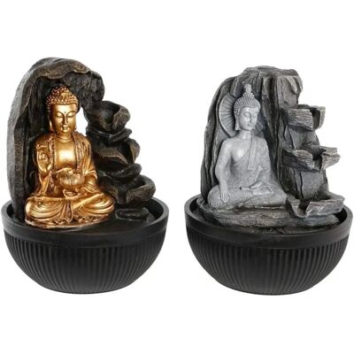 DKD Home Decor Résine Bouddha Oriental 21 x 21 x 25 cm - Fontaine Décorative DKD Home Decor Résine Bouddha Oriental 21 x 21 x 25 cm - Fontaine Décorative