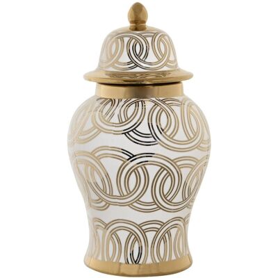 Fijalo Meti JR203480 - Vase Oriental Élégant - Décoration Intérieure Fijalo Meti JR203480 - Vase Oriental Élégant - Décoration Intérieure