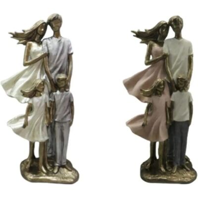 DKD Home Decor Résine Famille Multicolore - Figurine Déco DKD Home Decor Résine Famille Multicolore - Figurine Déco