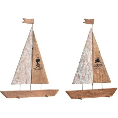 Brun dekorativ figur D.k.d home decor - 2 enheter Brun dekorativ figur D.k.d home decor - 2 enheter