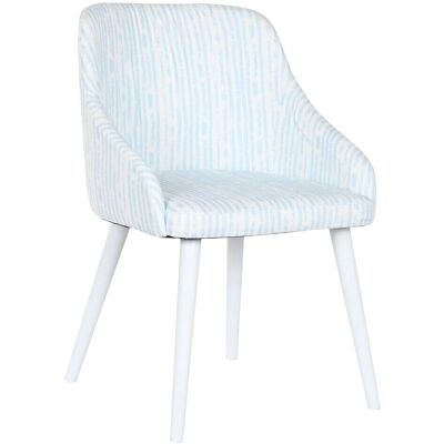 Fijalo LM203992 - Chaise Bleu Blanc Élégante Fijalo LM203992 - Chaise Bleu Blanc Élégante