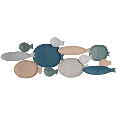 Decoración de Pared DKD Home Decor Pez Marinero - Decoración de Pared Decoración de Pared DKD Home Decor Pez Marinero - Decoración de Pared