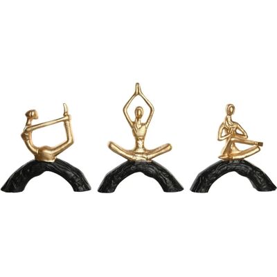 Fijalo Meti - Statue Décorative en Aluminium - Design Yoga Fijalo Meti - Statue Décorative en Aluminium - Design Yoga