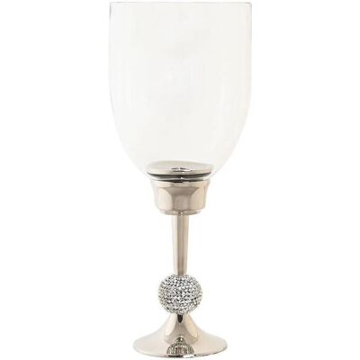 Srebrny Świecznik DKD Home Decor - Świecznik Srebrny Świecznik DKD Home Decor - Świecznik