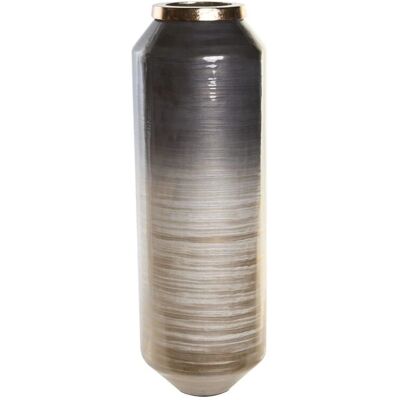 DKD Home Decor Cristal Aluminium Multicolore Vase - Moderne DKD Home Decor Cristal Aluminium Multicolore Vase - Moderne