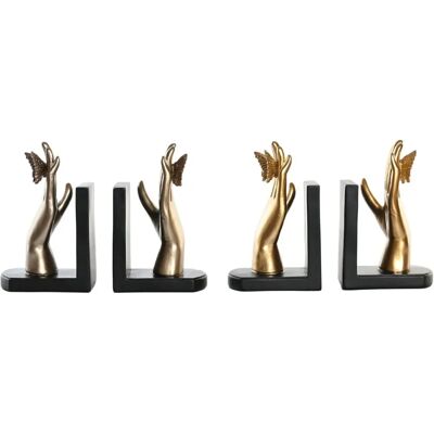 Podpora książek z żywicy DKD Home Decor - 22X8,5X17 cm Zestaw 2 Podpora książek z żywicy DKD Home Decor - 22X8,5X17 cm Zestaw 2