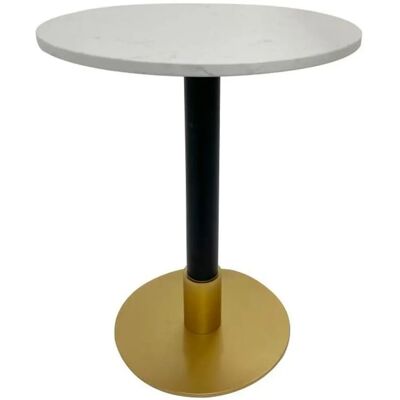 DKD Home Decor Tavolino in Marmo Bianco - Tavolino DKD Home Decor Tavolino in Marmo Bianco - Tavolino