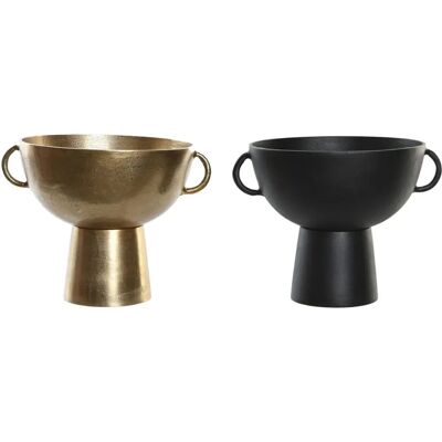 Wazon DKD Home Decor - Nowoczesny Aluminium 2 Sztuki Wazon DKD Home Decor - Nowoczesny Aluminium 2 Sztuki