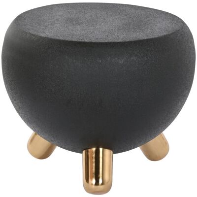 Stolik boczny DKD Home Decor Czarny i Złoty Żelazo - Side table Stolik boczny DKD Home Decor Czarny i Złoty Żelazo - Side table