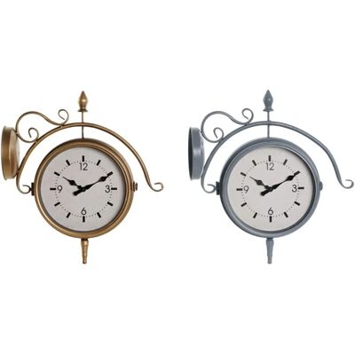 DKD Home Decor Wanduhr - 43x14,5x47 cm - Traditionell DKD Home Decor Wanduhr - 43x14,5x47 cm - Traditionell