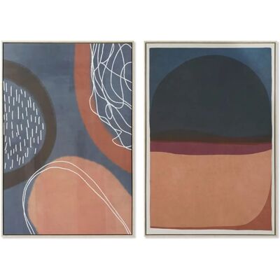 Tableau DKD Home Decor Design Urbain Abstrait - Peinture Tableau DKD Home Decor Design Urbain Abstrait - Peinture