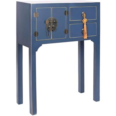 DKD HOME DECOR Blau Gold Abeto MDF Möbel - 63x26x83cm DKD HOME DECOR Blau Gold Abeto MDF Möbel - 63x26x83cm