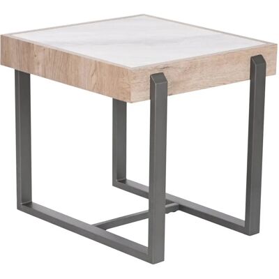 Table d'appoint Home ESPRIT Blanc Gris Métal - Table d'appoint - Publicité Table d'appoint Home ESPRIT Blanc Gris Métal - Table d'appoint - Publicité