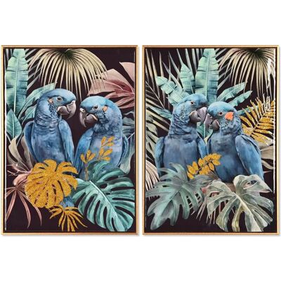 ESPRIT Parrot Tropical Painting - Home Decor ESPRIT Parrot Tropical Painting - Home Decor