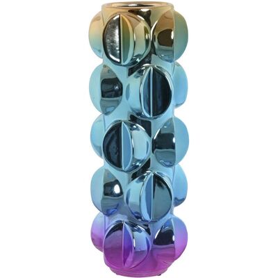 Vase en grès multicolore ESPRIT - Moderne 13x13x40 cm Vase en grès multicolore ESPRIT - Moderne 13x13x40 cm