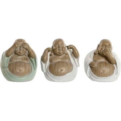 Figure Décorative ESPRIT Bouddha Vert Blanc - Décor Figure Décorative ESPRIT Bouddha Vert Blanc - Décor