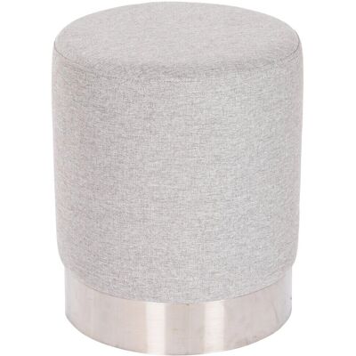 Home ESPRIT Grau Silber Fußhocker - Fußstütze Home ESPRIT Grau Silber Fußhocker - Fußstütze