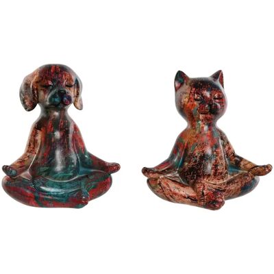 ESPRIT Decorative Figure Multicolour Animal - Decor, Resin, Aluminium ESPRIT Decorative Figure Multicolour Animal - Decor, Resin, Aluminium